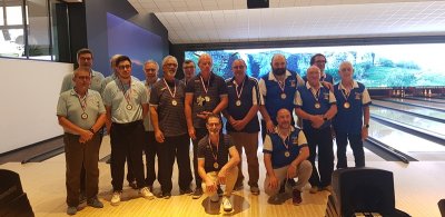 Le podium de la R1 Hommes - 2022