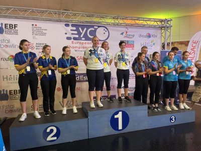 Podium Doublettes Filles 2022 Wittelsheim